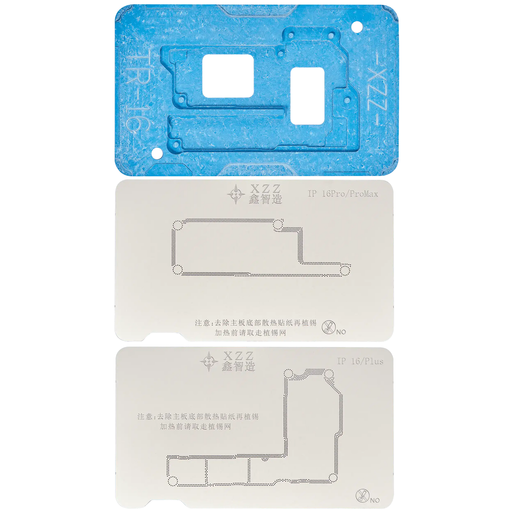 TR Middle Frame BGA Plant Tin Platform For iPhone X-16 Pro Max (XZZ)