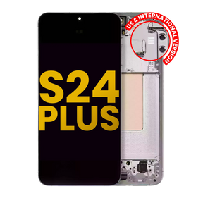 OLED Assembly With Frame Compatible For Samsung Galaxy S24 Plus 5G (US & International Version) (Refurbished) (Jade Green)