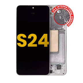 OLED Assembly With Frame Compatible For Samsung Galaxy S24 5G (US & International Version) (Refurbished) (Jade Green)