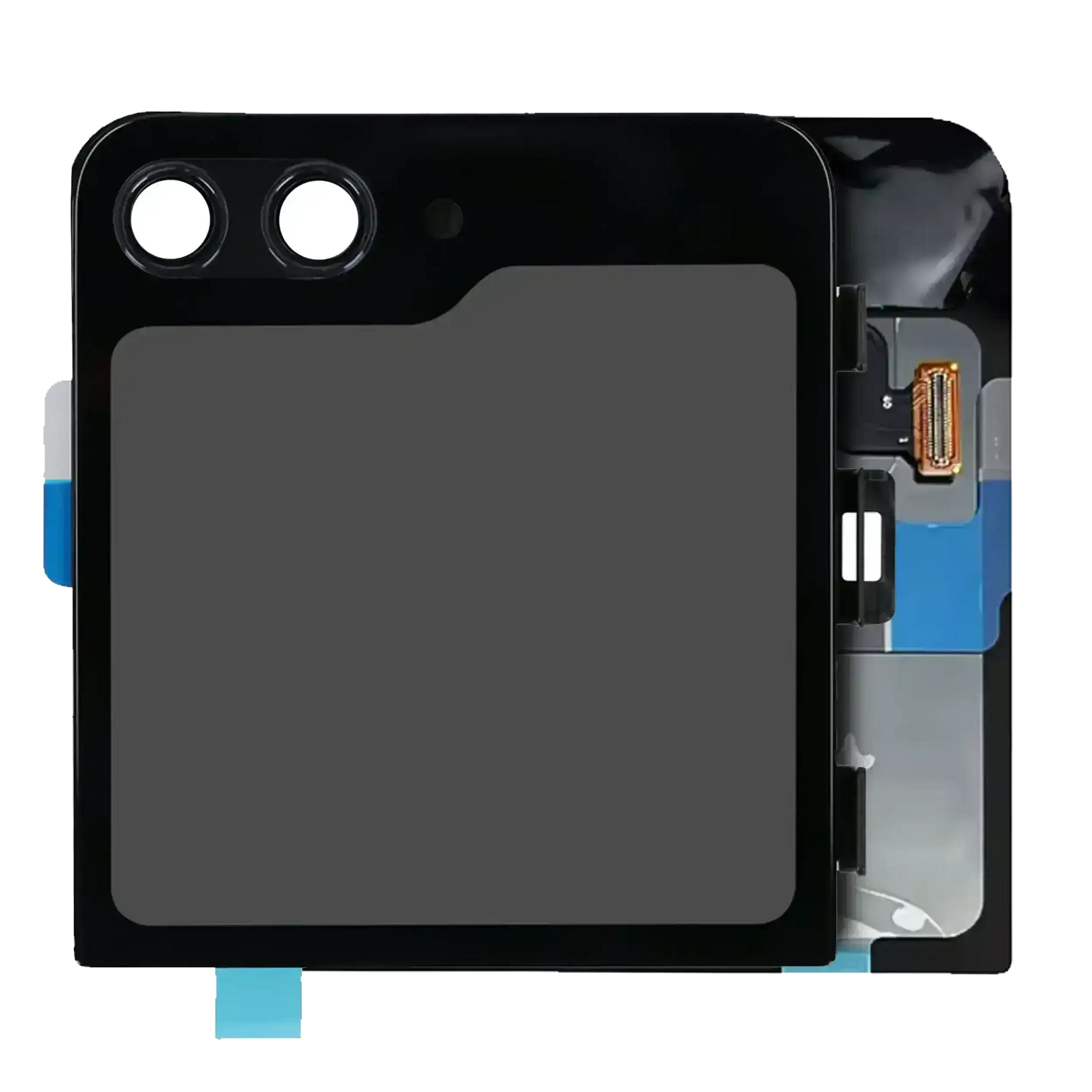 Outer OLED Assembly Compatible For Samsung Galaxy Z Flip 5 5G (US & International) (Used OEM Pull: Grade B/C) (Graphite)