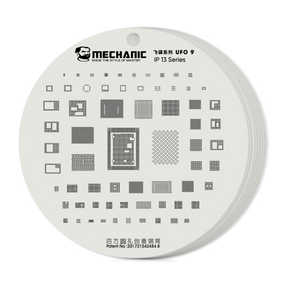 UFO Series BGA Reballing Stencil Full Set For iPhone 8 To 15 Pro Max (Mechanic)