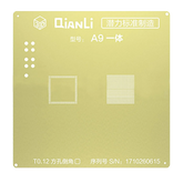 3D CPU Golden Stencil Compatible For iPhone 6S (A9) (Qianli)