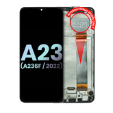 LCD Assembly With Frame Compatible For Samsung Galaxy A23 5G (A236F / 2022) (International Version) (Service Pack) (All Colors)