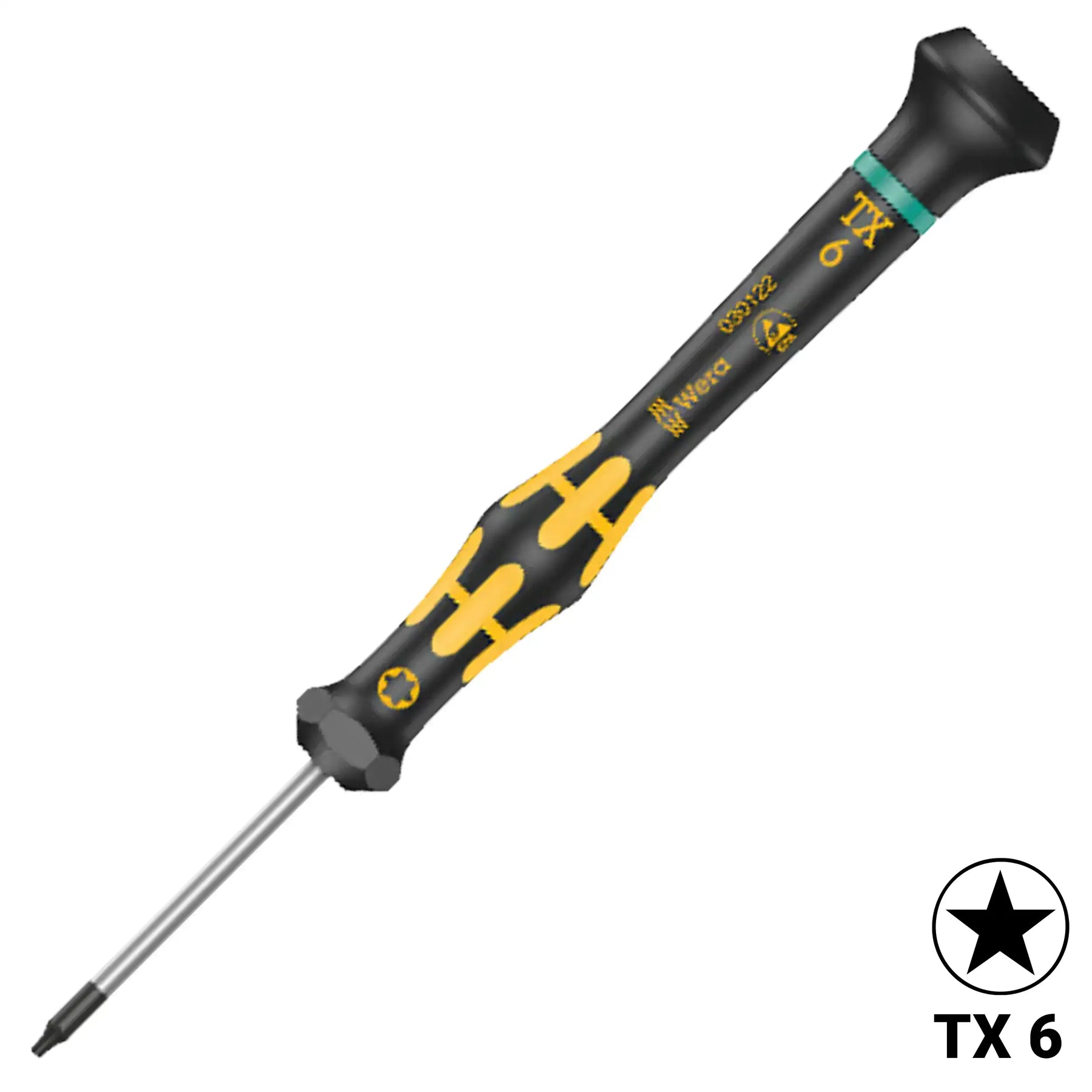 Kraftform Micro ESD Torx screwdriver TX 6 X 40 MM (1567) (Wera)
