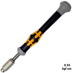 Wera Torque Screwdriver Micro ESD Kit (0.55 kgf cm) (Gray) (OEM Service Tools)