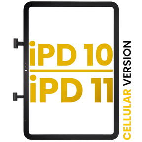 Digitizer Compatible For iPad 10 (2022) / iPad 11 (2025) (Premium) (WiFi / Cellular) (Black)