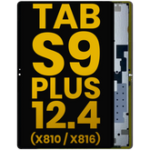 OLED Assembly Without Frame Compatible For Samsung Galaxy Tab S9 Plus 12.4" (X810 / X816 ) (2023) (Refurbished) (All Colors)