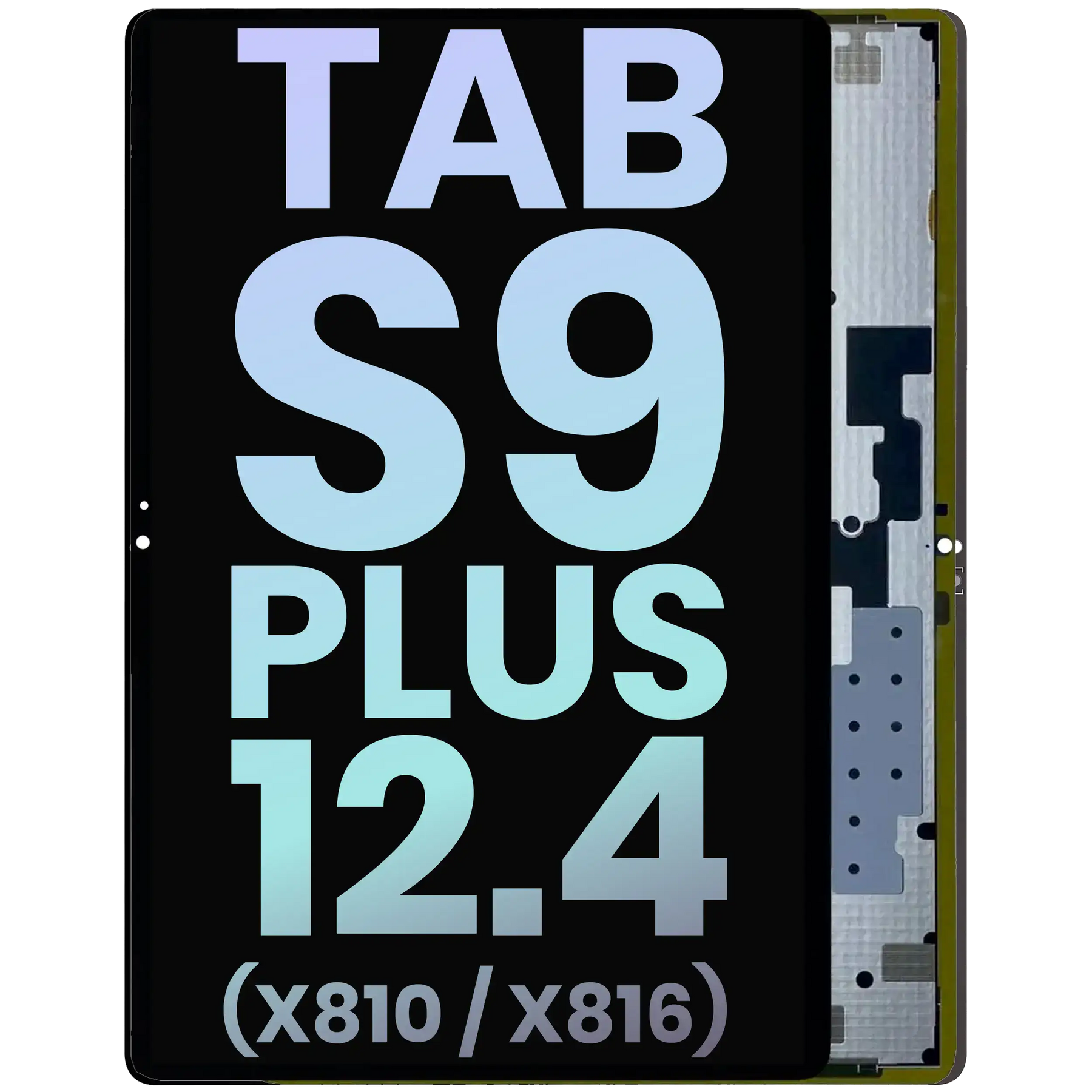OLED Assembly Without Frame Compatible For Samsung Galaxy Tab S9 Plus 12.4" (X810 / X816 ) (2023) (Service Pack) (All Colors)