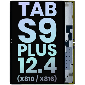 OLED Assembly Without Frame Compatible For Samsung Galaxy Tab S9 Plus 12.4" (X810 / X816 ) (2023) (Service Pack) (All Colors)