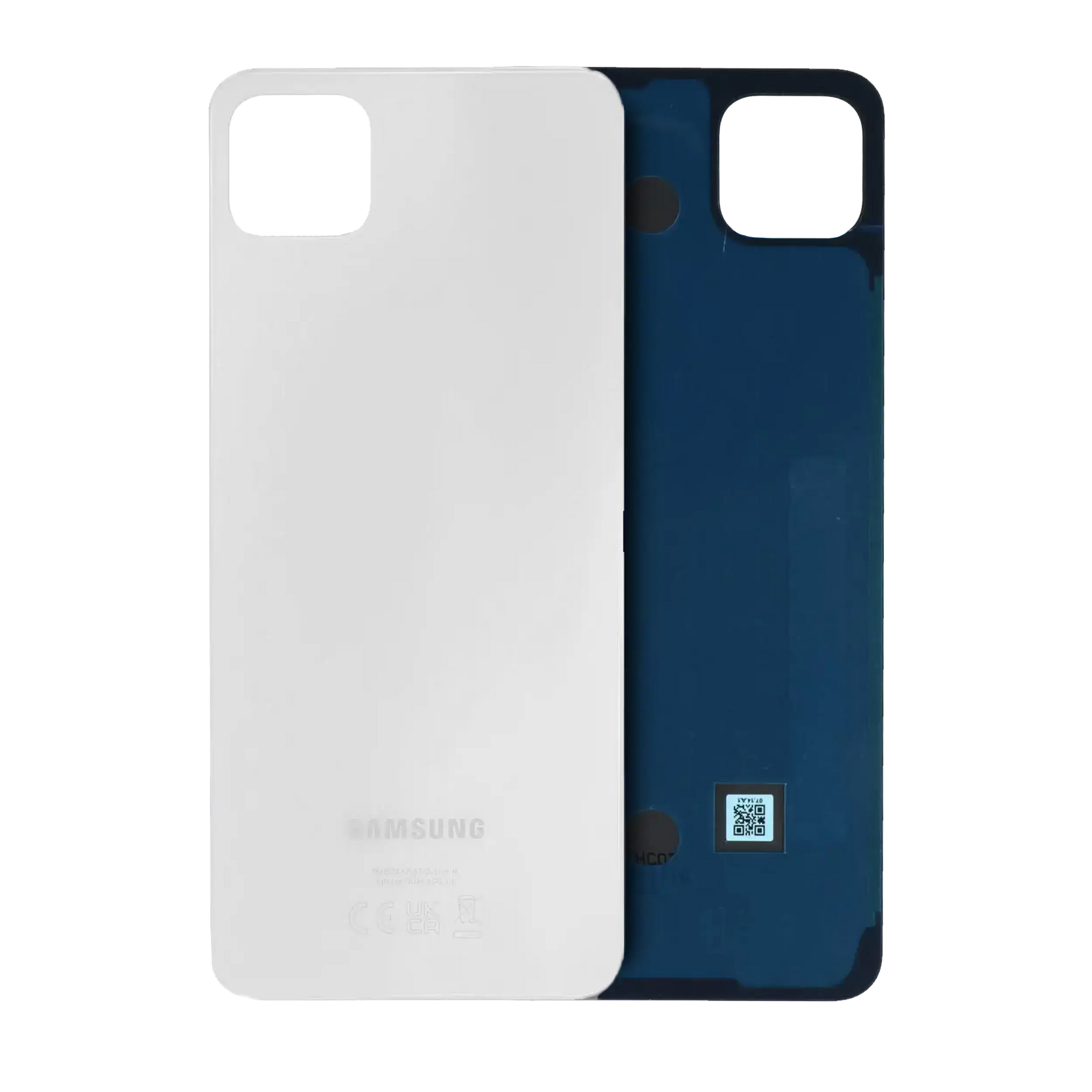 Back Cover Glass Compatible For Samsung Galaxy A22 5G (A226 / 2021) (Service Pack) (White)