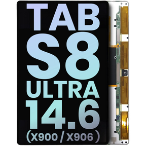 OLED Assembly Without Frame Compatible For Samsung Galaxy Tab S8 Ultra 14.6" (X900 / X906 ) (2022) (WiFi / 5G) (Service Pack) (All Colors)
