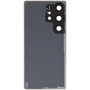 Back Cover Glass With Camera Lens Compatible For Samsung Galaxy S25 Ultra 5G (No Logo) (Vemake) (Titanium Pink Gold)