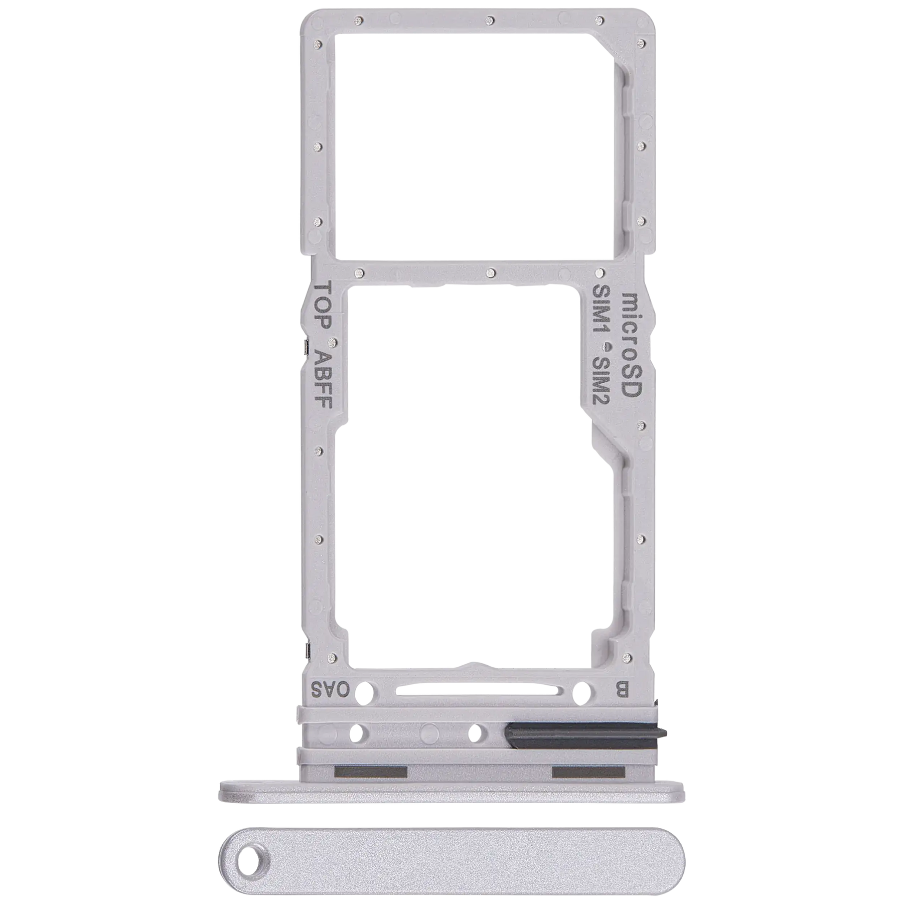Dual Sim Card Tray Compatible For Samsung Galaxy A26 5G (A266 / 2025) (White)
