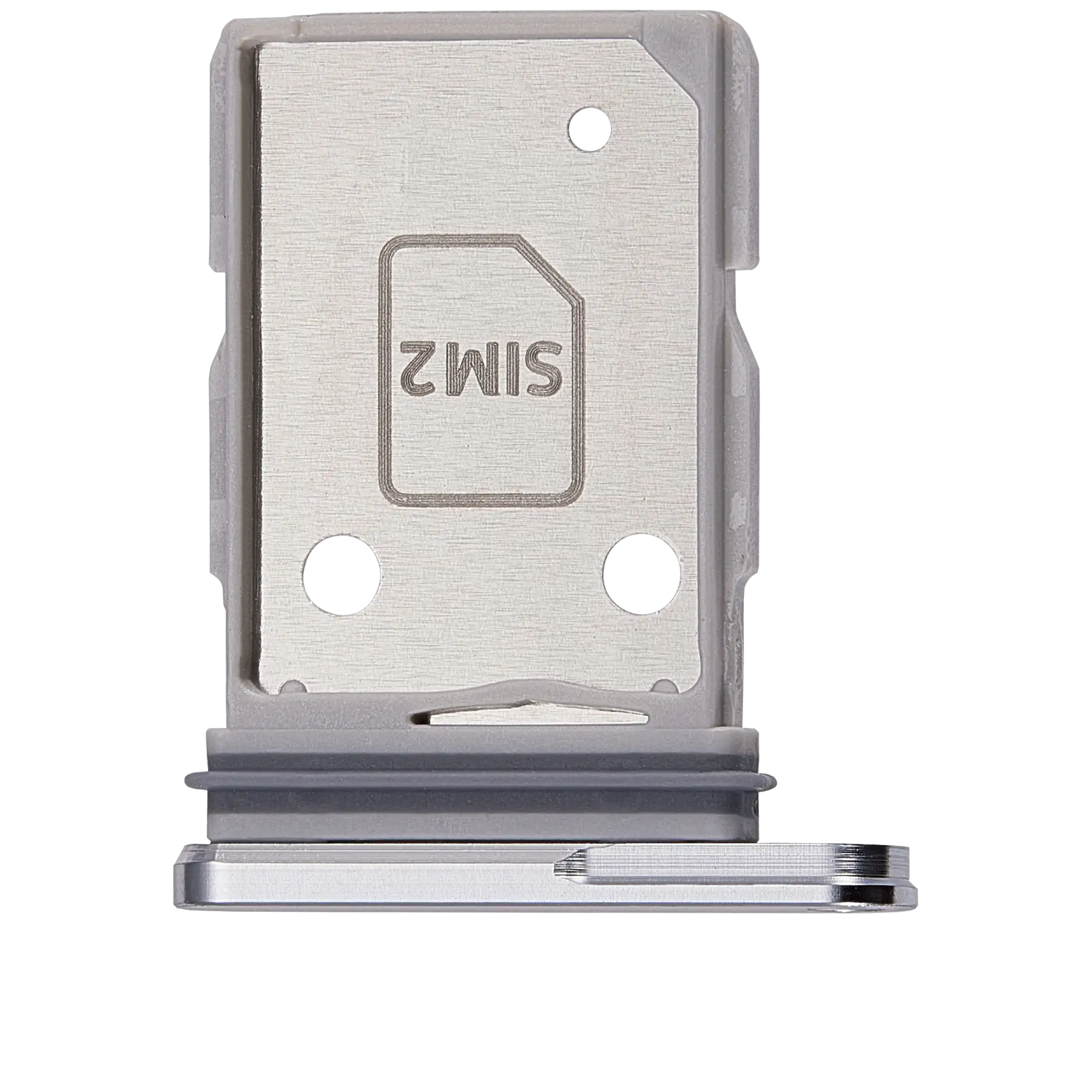 Dual Sim Card Tray Compatible For Samsung Galaxy A56 5G (A566 / 2025) (Lightgray)