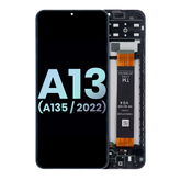 LCD Assembly With Frame Compatible For Samsung Galaxy A13 4G (A135 / 2022) (Service Pack) (All Colors)
