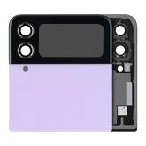 Outer OLED Assembly Compatible For Samsung Galaxy Z Flip 4 5G (US & International) (Used OEM Pull: Grade B/C) (Bora Purple)