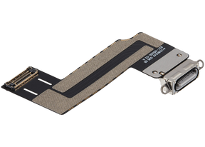 Charging Port Flex Cable Compatible For iPad 11 (2025) (WiFi / Cellular) (Aftermarket Plus) (Silver)