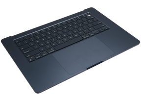 Top Case Assembly With Battery And Keyboard Compatible For MacBook Air 15" (A3114 / Mid 2024) (Midnight) (US Keyboard)