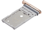 Dual Sim Card Tray Compatible For Samsung Galaxy S25 / S25 Plus (Premium) (Pink Gold)