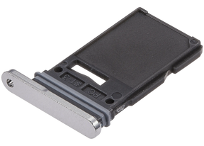 Single Sim Card Tray Compatible For Samsung Galaxy S25 Ultra (Titanium White Silver)