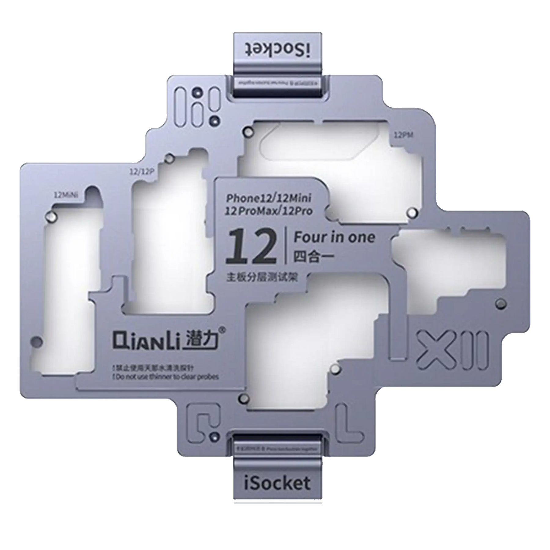 iSocket Motherboard Platform Tester Compatible For iPhone 12 / 12 Pro / 12 Pro Max / 12 Mini (4 in 1) (Qianli)