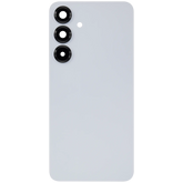 Back Cover Glass With Camera Lens Compatible For Samsung Galaxy S25 Plus 5G (No Logo) (Aftermarket Plus) (Icy Blue)