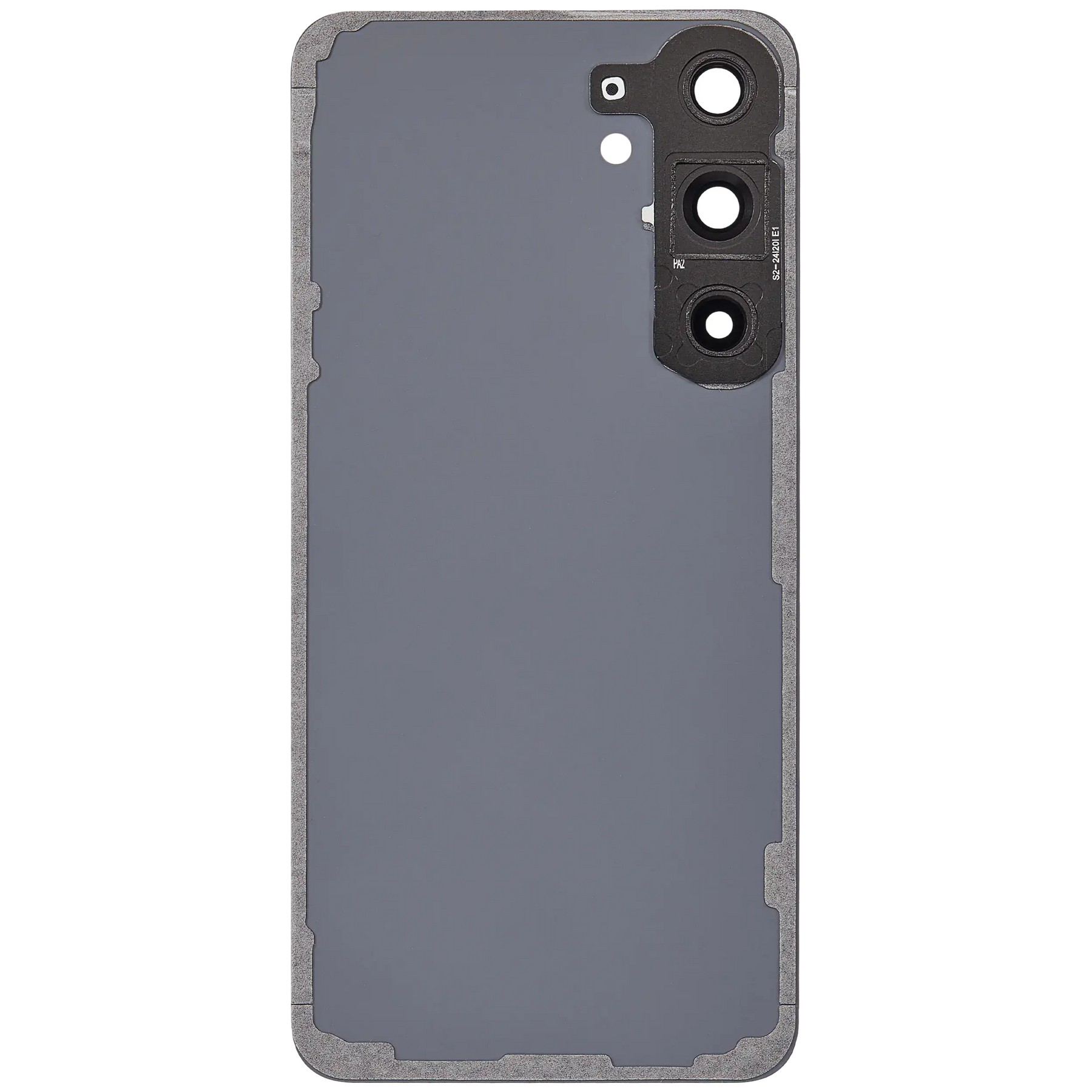 Back Cover Glass With Camera Lens Compatible For Samsung Galaxy S25 Plus 5G (No Logo) (Aftermarket Plus) (Coral Red)