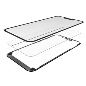 3 in 1 (Glass With OCA Pre-Installed + Frame) Compatible For iPhone 13 Pro Max (OCA Master)