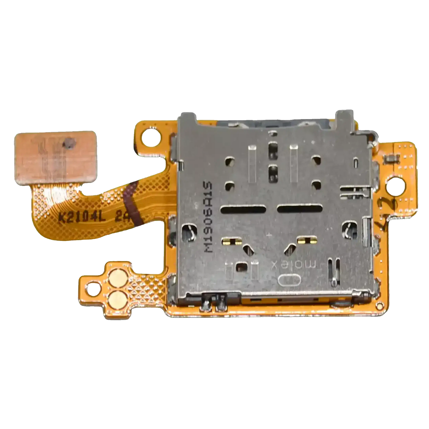 Sim Card Reader Compatible For Samsung Galaxy Tab S8 Plus 5G (X800 / X806 / 2022) (Silver)