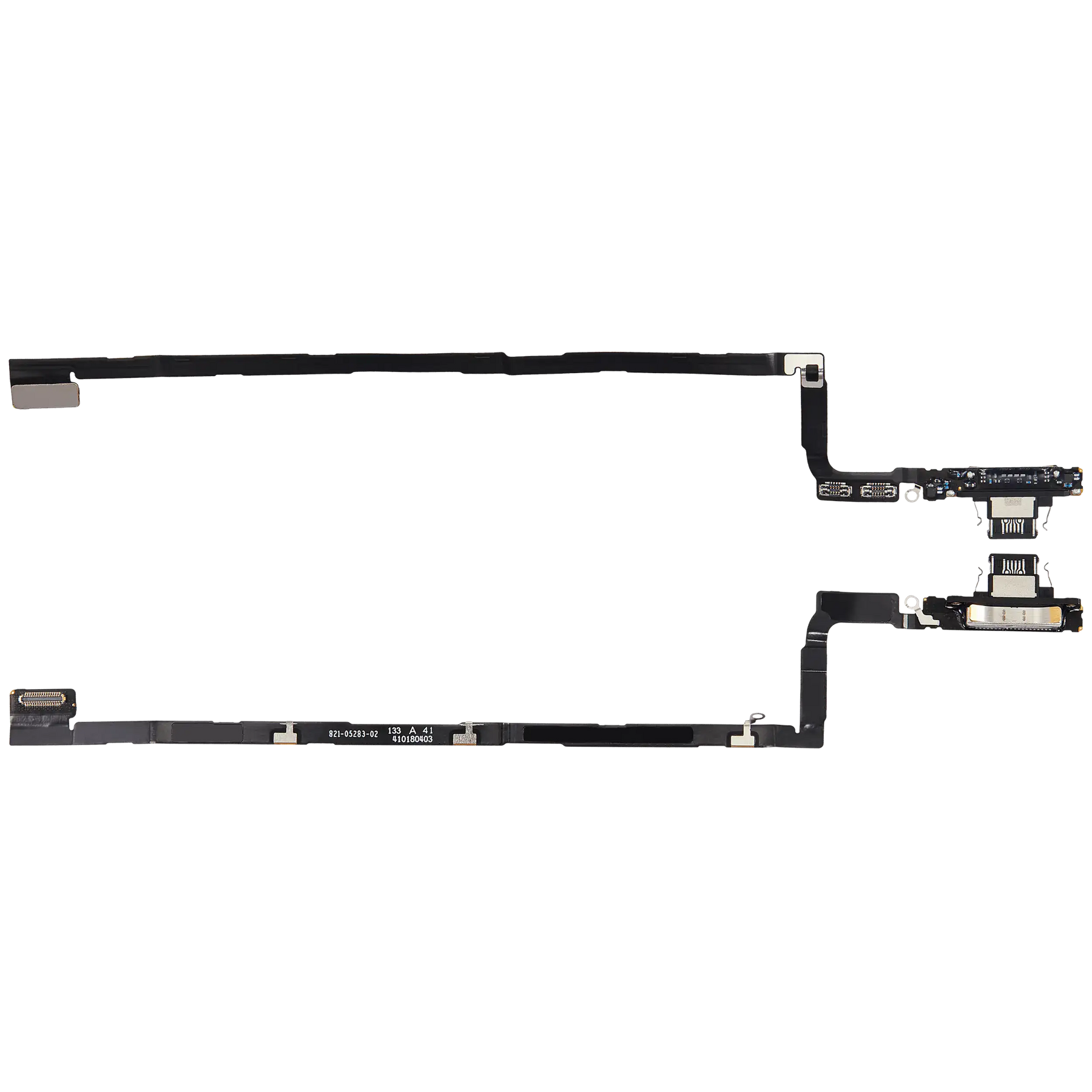 Charging Port Flex Cable Compatible For iPhone Air (Premium) (Space Black)