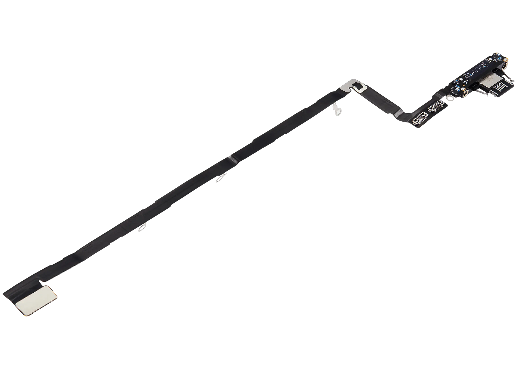 Charging Port Flex Cable Compatible For iPhone Air (Premium) (Space Black)