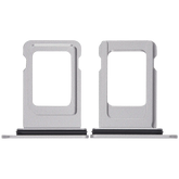 Single Sim Card Tray Compatible For iPhone 17 Pro / 17 Pro Max (Silver)