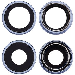 Back Camera Lens With Bracket & Bezel For iPhone 17 (Premium) (Mist Blue)