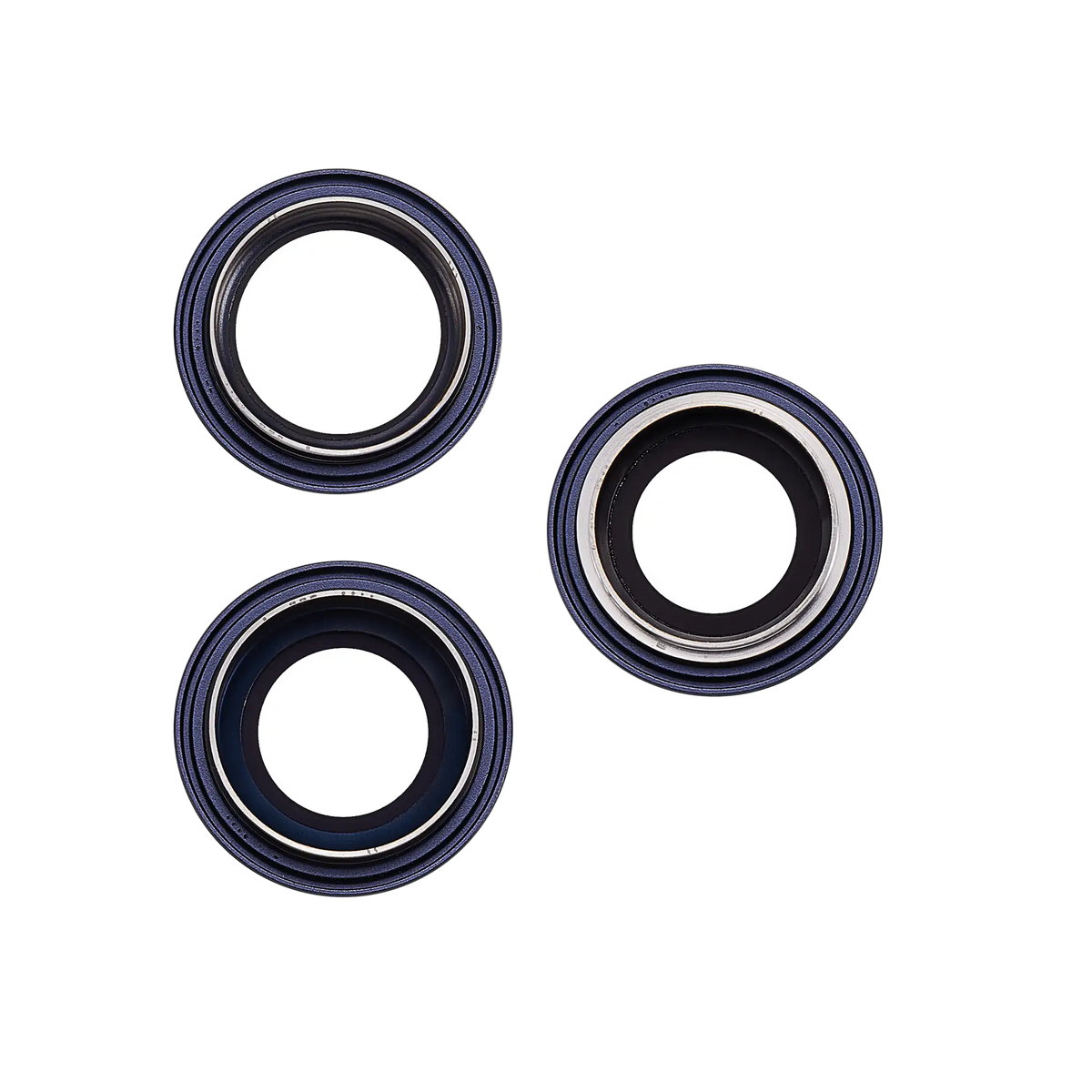 Back Camera Lens With Bracket & Bezel For iPhone 17 Pro/ 17 Pro Max (Premium) (Deep Blue)