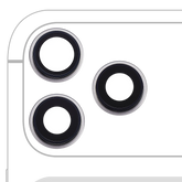 Back Camera Lens With Bracket & Bezel For iPhone 17 Pro/ 17 Pro Max (Premium) (Silver)