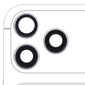Back Camera Lens With Bracket & Bezel For iPhone 17 Pro/ 17 Pro Max (Premium) (Silver)