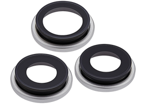 Back Camera Lens With Bracket & Bezel For iPhone 17 Pro/ 17 Pro Max (Premium) (Silver)