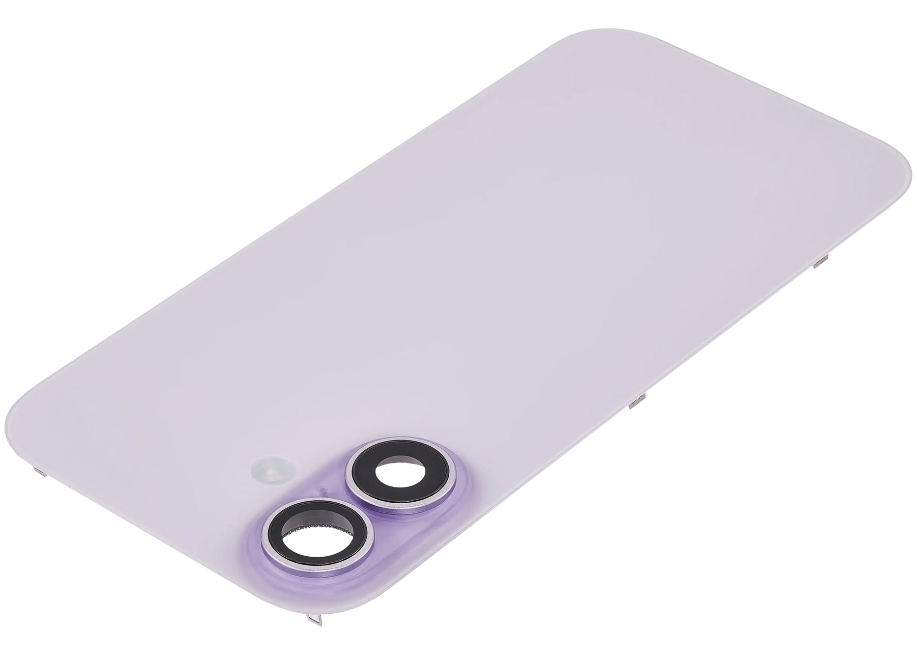 Back Glass w/ MagSafe Magnet & NFC & Flashlight Flex Compatible For iPhone 17 (Used OEM Pull: Grade A) (Lavender)