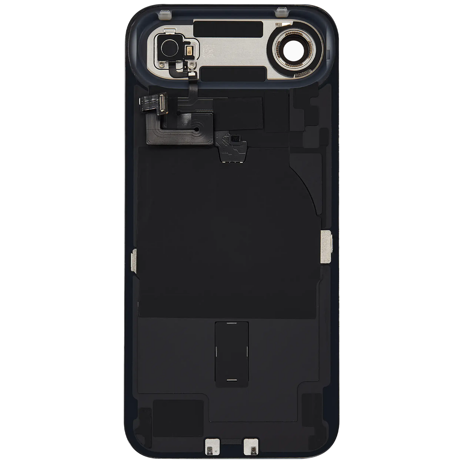 Back Glass w/ MagSafe Magnet & NFC & Flashlight Flex For iPhone Air (Used OEM Pull: Grade A) (Space Black)