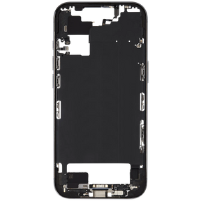 Mid-Frame Housing W/ Charging Port Flex & Small Parts For iPhone Air (US Version) (Used OEM Pull: Grade A) (Sky Blue)