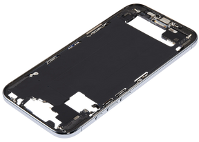 Mid-Frame Housing W/ Charging Port Flex & Small Parts For iPhone Air (US Version) (Used OEM Pull: Grade A) (Sky Blue)