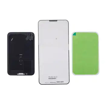 Back Glass w/ MagSafe Magnet & NFC & Flashlight Flex For iPhone 17 Pro Max (Genuine OEM) (Silver)