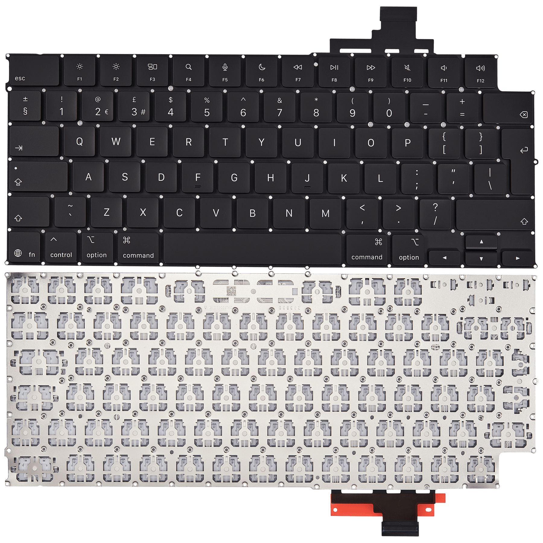 Keyboard W/ Backlight & Screws For MacBook Air 15" (A3241 / Early 2025) (UK English)