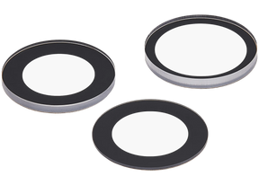 Back Camera Lens (Glass Only) With Adhesive For iphone 17 Pro / 17 Pro Max (Real Sapphire) (Premium)