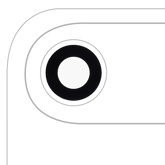 Back Camera Lens (Glass Only) With Adhesive Compatible For iphone Air (Real Sapphire) (Premium)