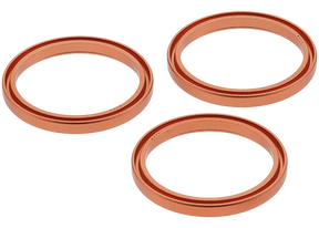 Back Camera Bezel Ring Only For iPhone 17 Pro / 17 Pro Max (Cosmic Orange) (3 Piece Set)