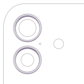 Back Camera Bezel Ring Only For iPhone 17 (Lavender)