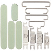 Hard Buttons (Power / Volume / Switch) For iPhone 17 (Sage)