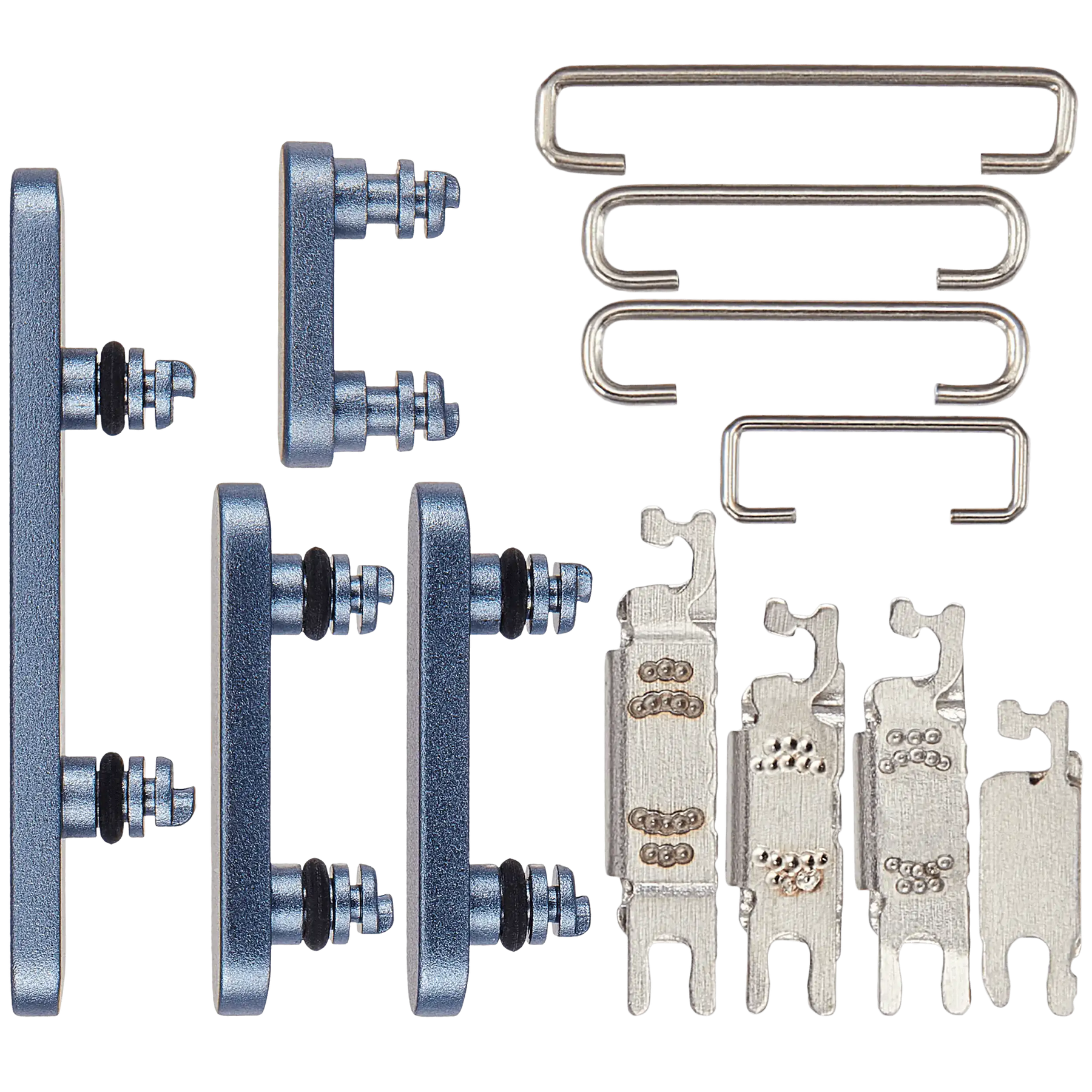 Hard Buttons (Power / Volume / Switch) For iPhone 17 (Mist Blue)