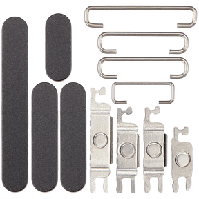 Hard Buttons (Power / Volume / Switch) For iPhone 17 (Black)